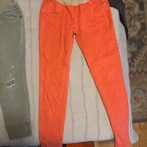 Maternity Pants & Shorts Bundle – XS/S – Jessica Simpson & Indigo Blue – 8 Piece